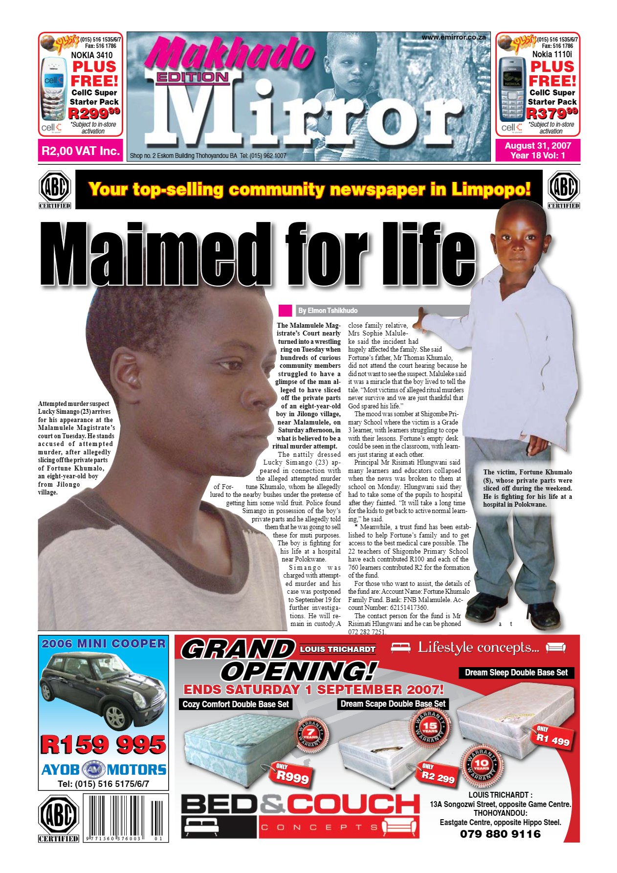 Limpopo Mirror 31 Aug 2007