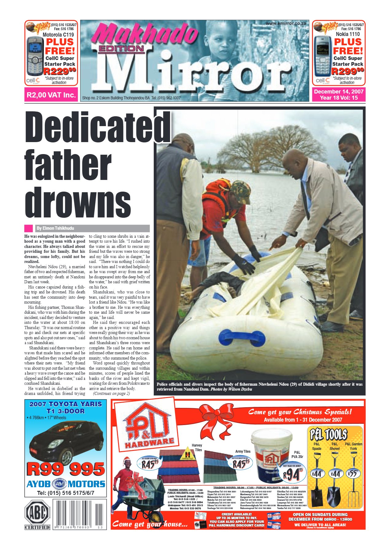 Limpopo Mirror 14 Dec 2007