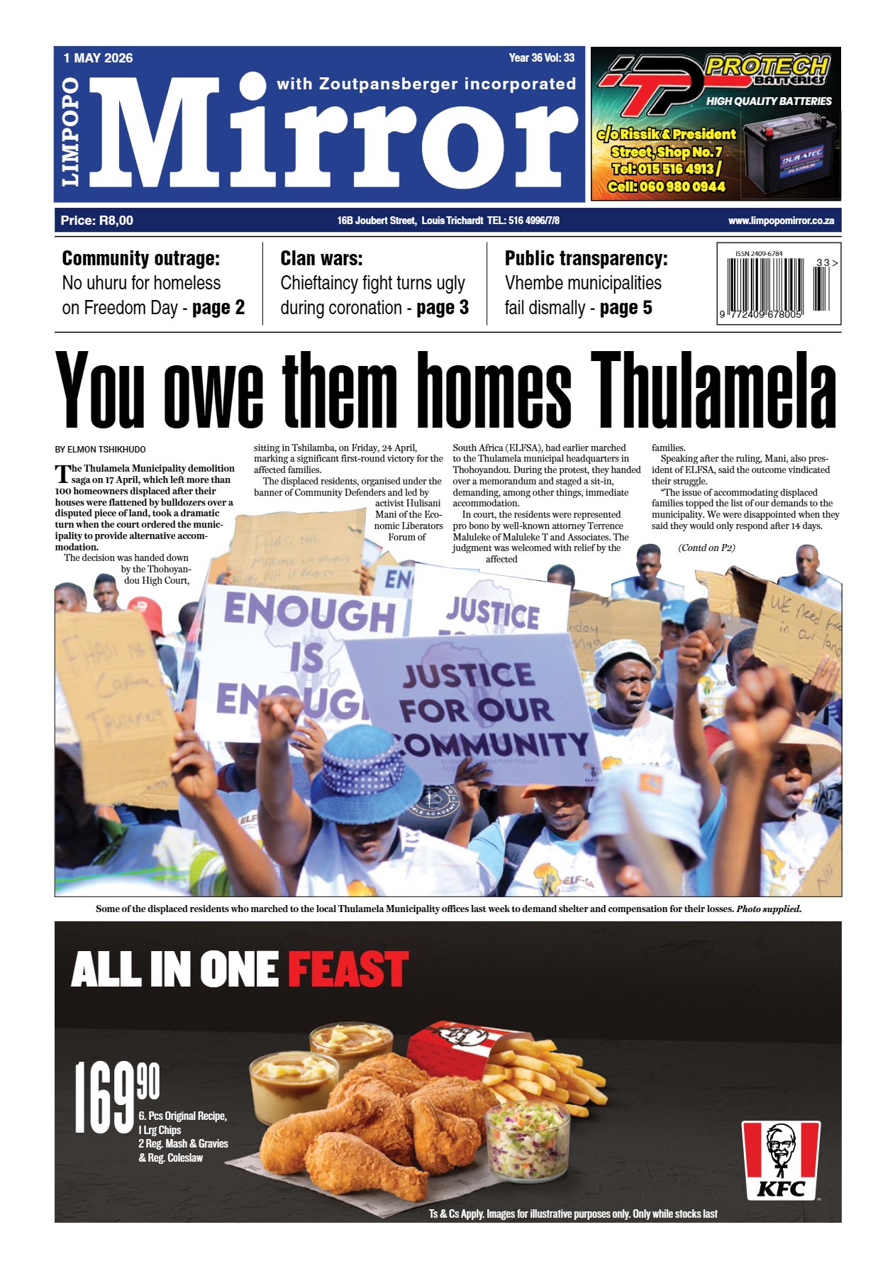 Limpopo Mirror 1 May 2026