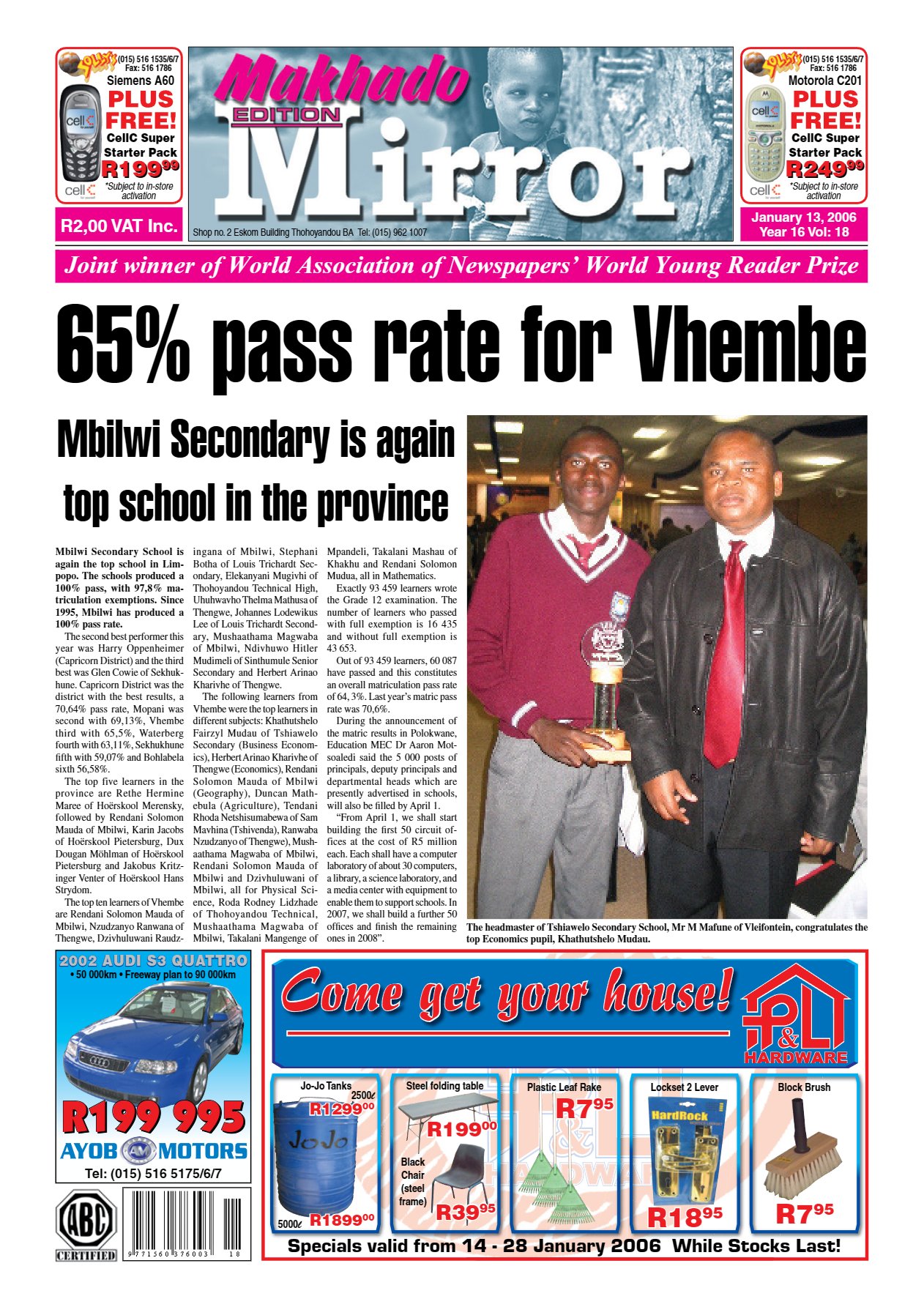 Limpopo Mirror 13 Jan 2006