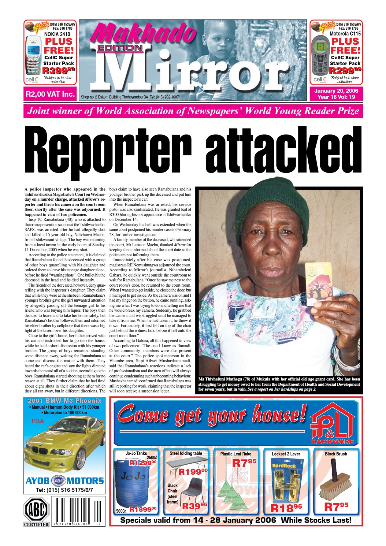Limpopo Mirror 20 Jan 2006