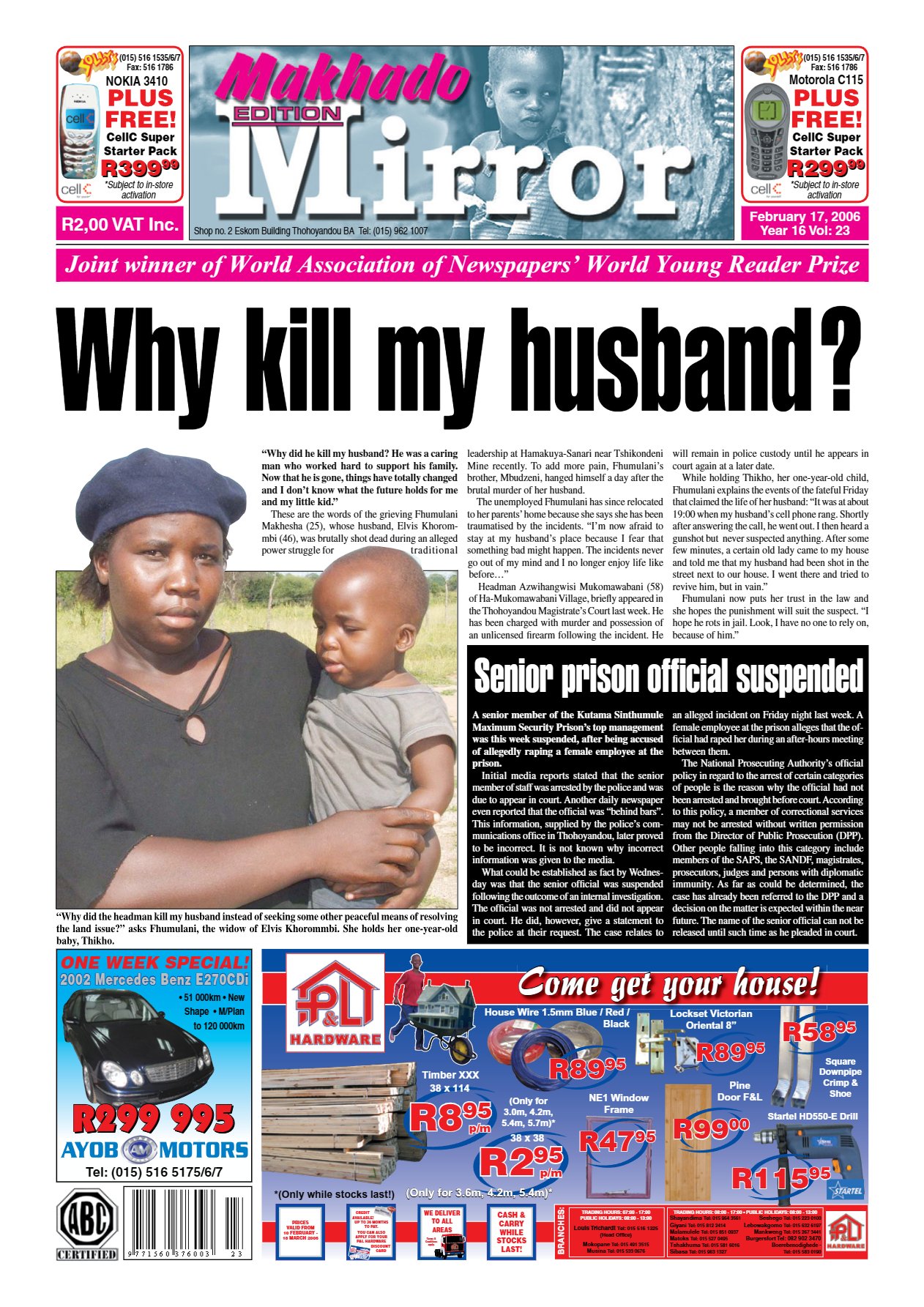 Limpopo Mirror 17 Feb 2006
