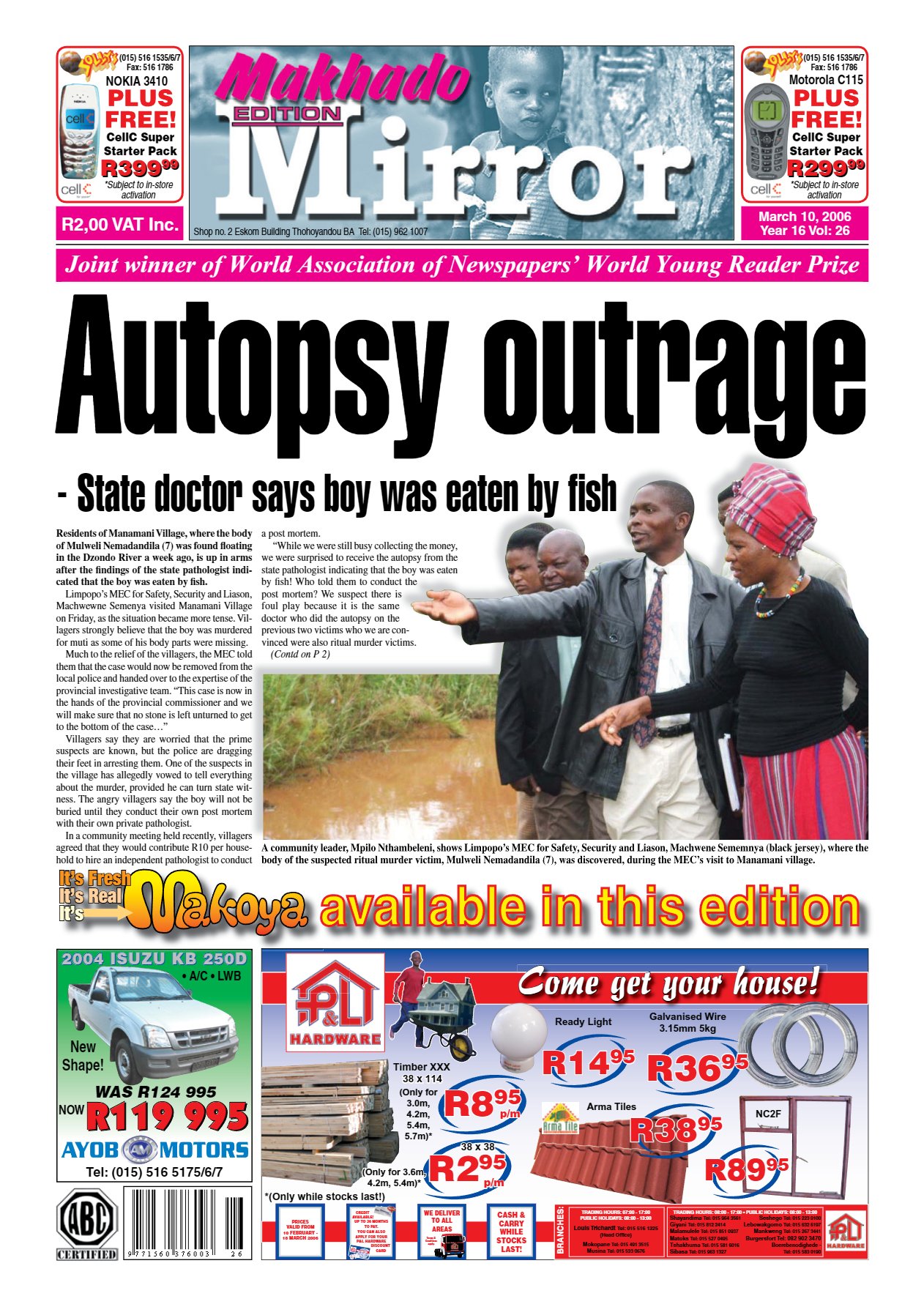 Limpopo Mirror 10 March 2006