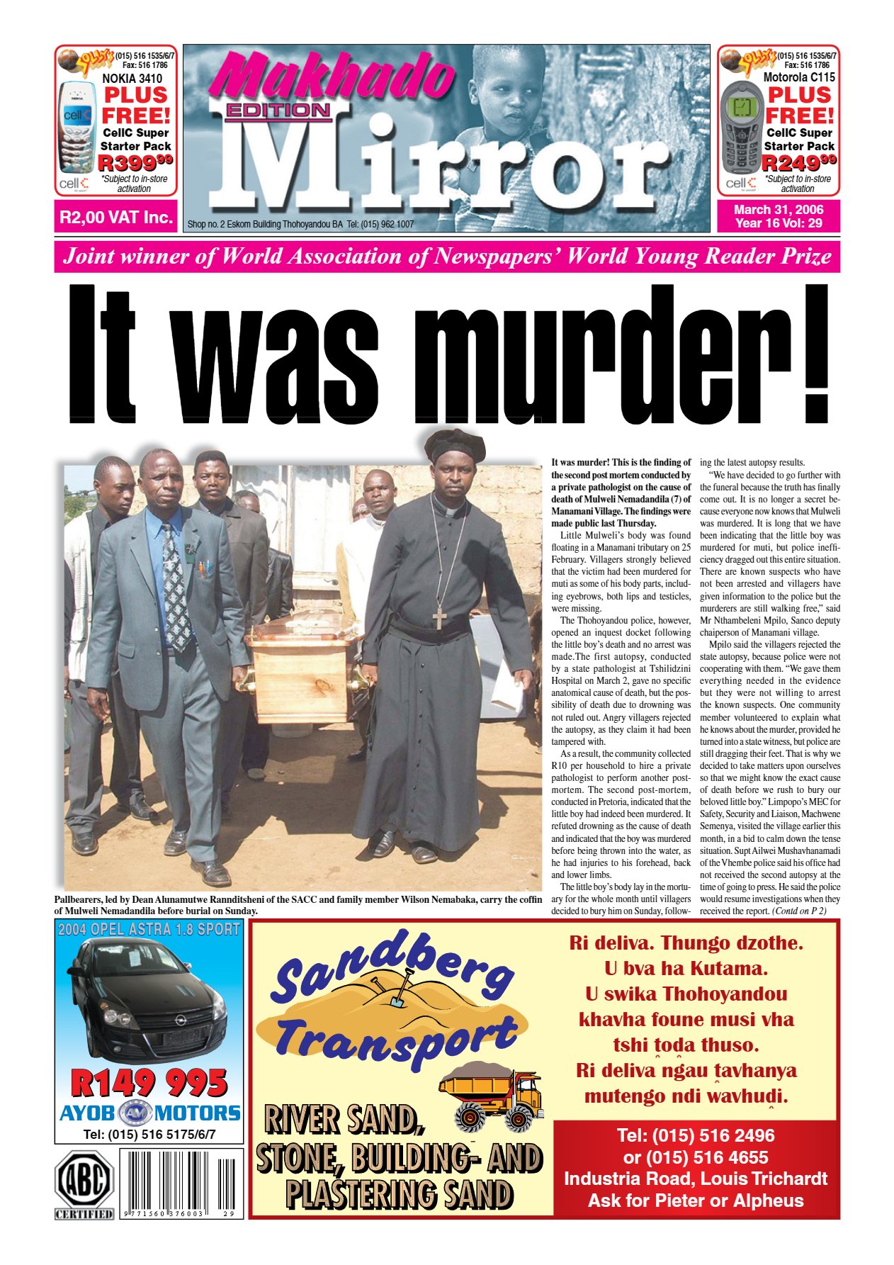 Limpopo Mirror 31 March 2006