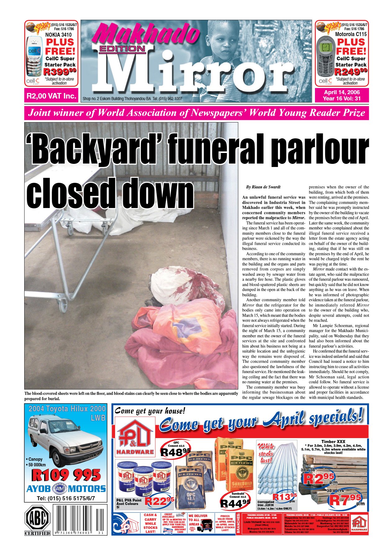 Limpopo Mirror 14 April 2006