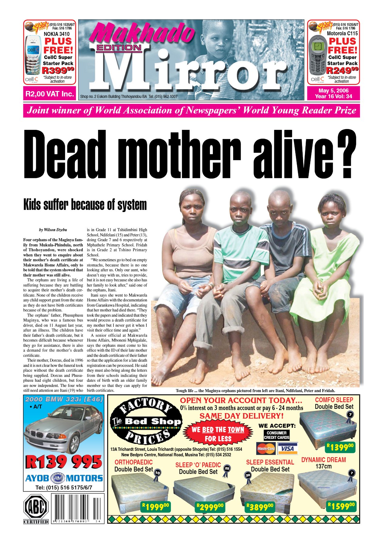 Limpopo Mirror 5 May 2006