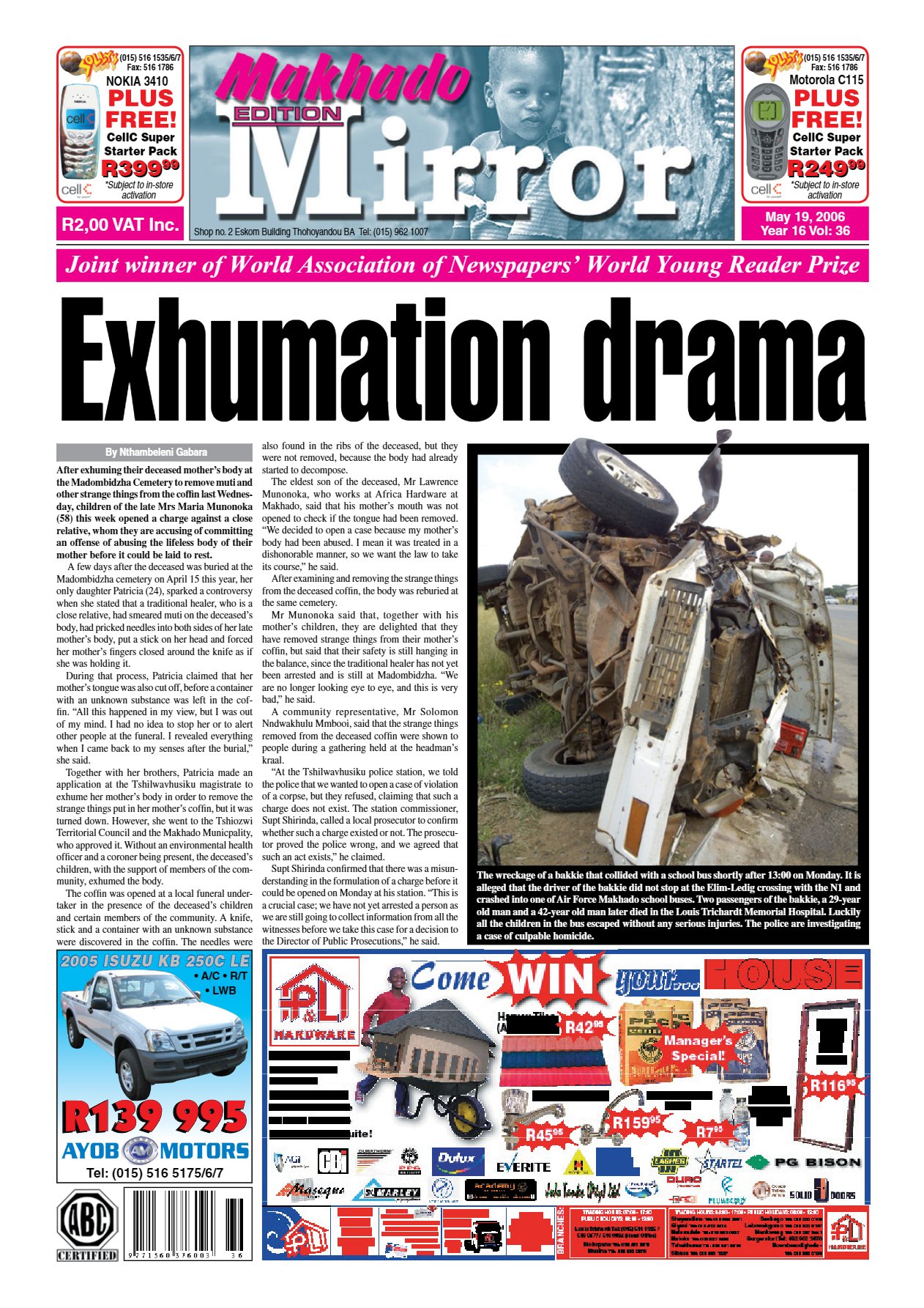 Limpopo Mirror 19 May 2006