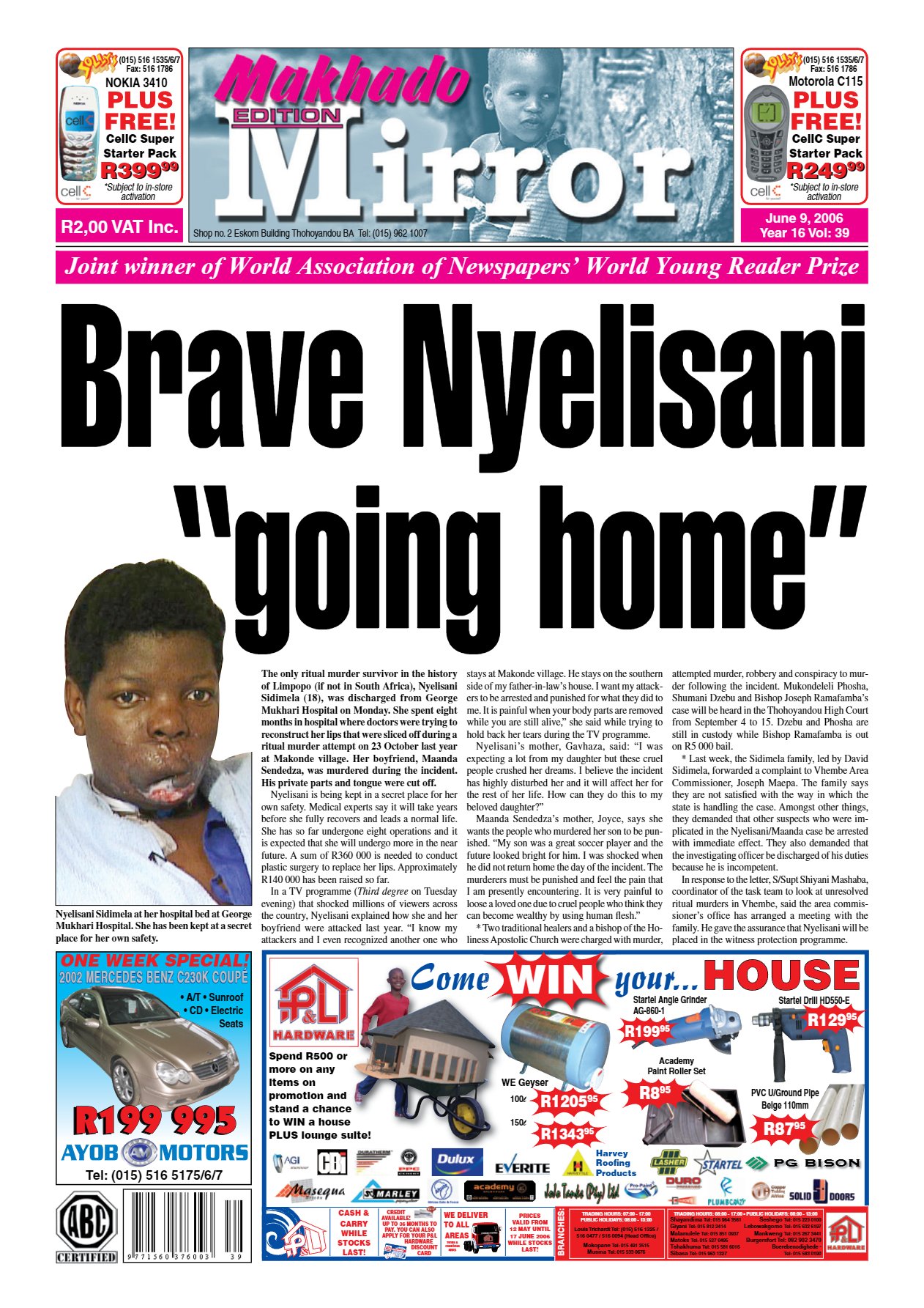 Limpopo Mirror 9 June 2006