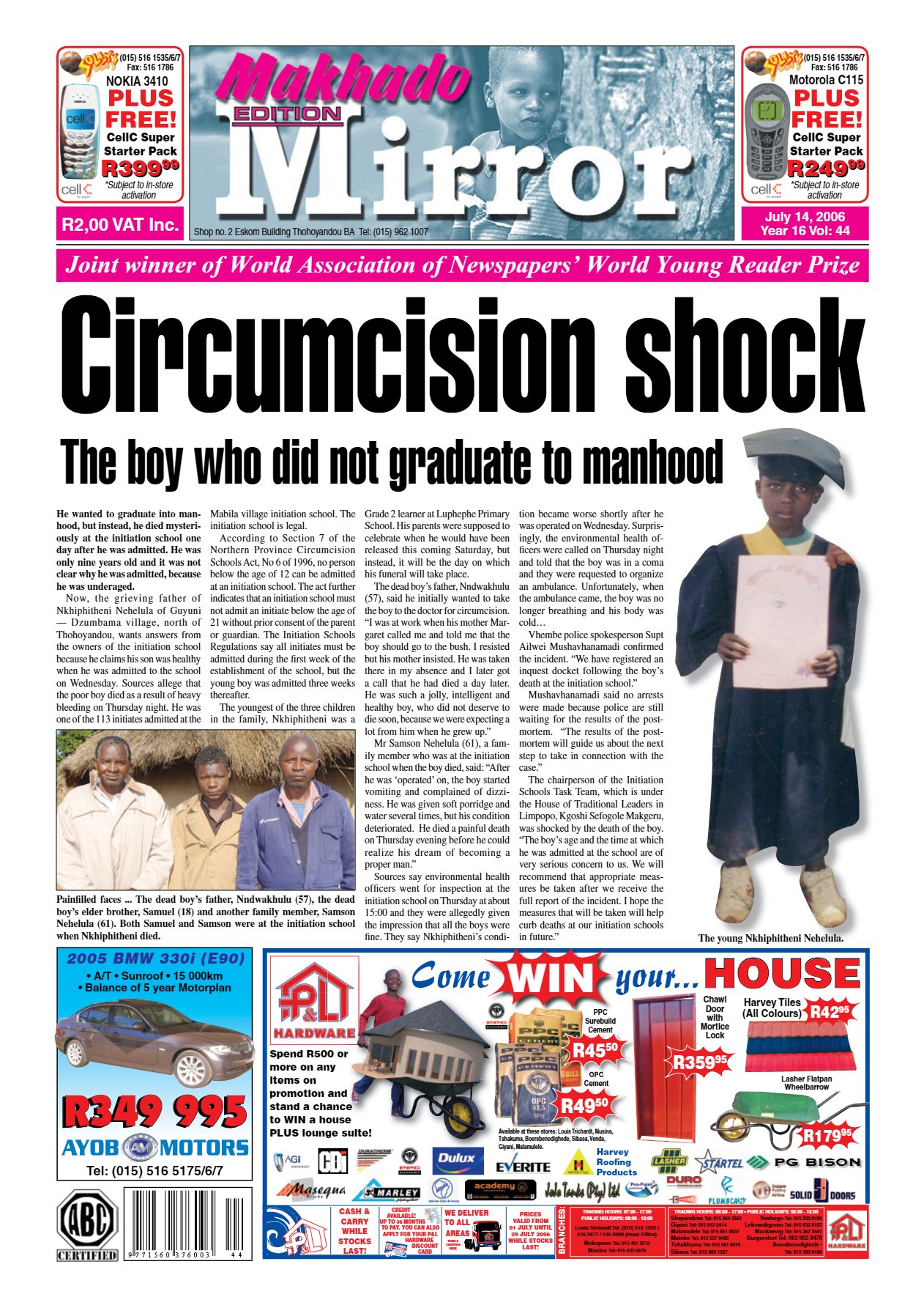 Limpopo Mirror 14 July 2006