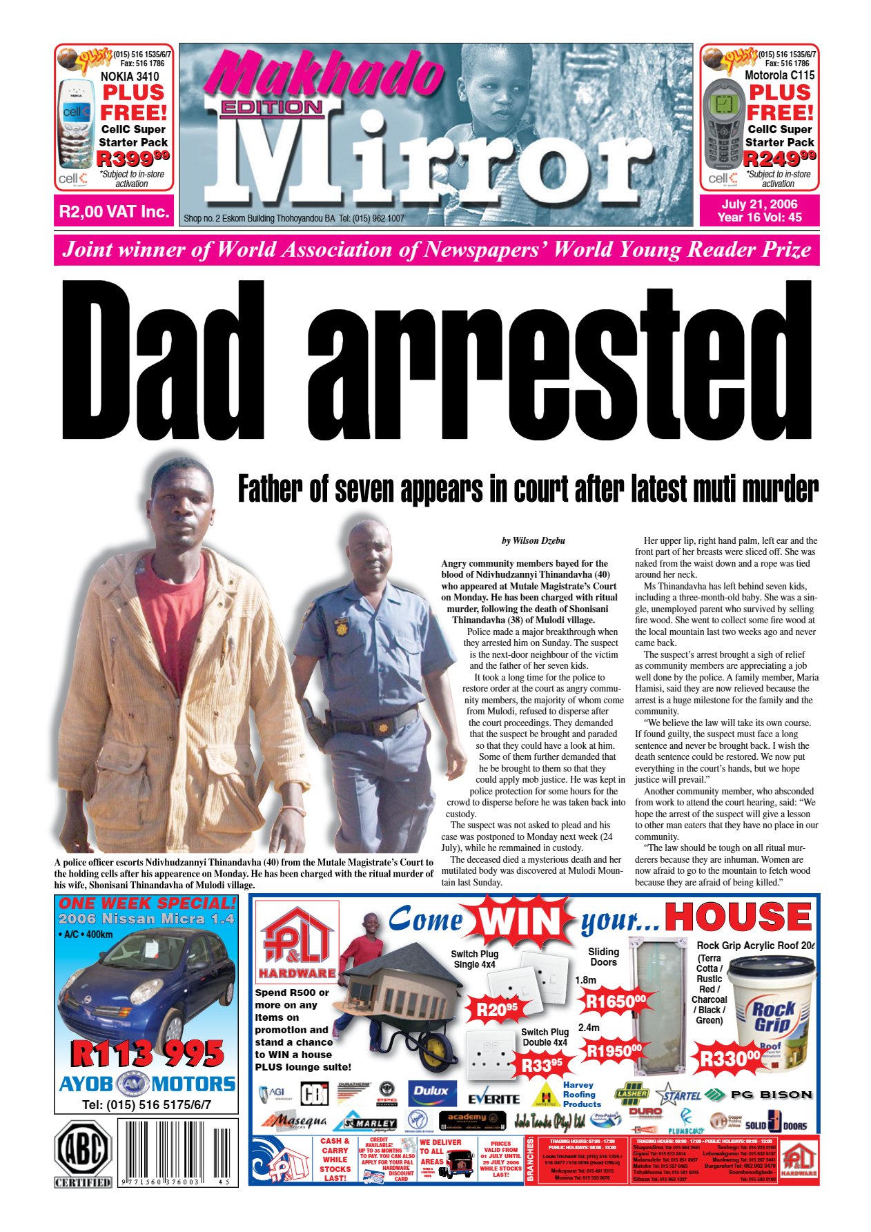 Limpopo Mirror 21 July 2006