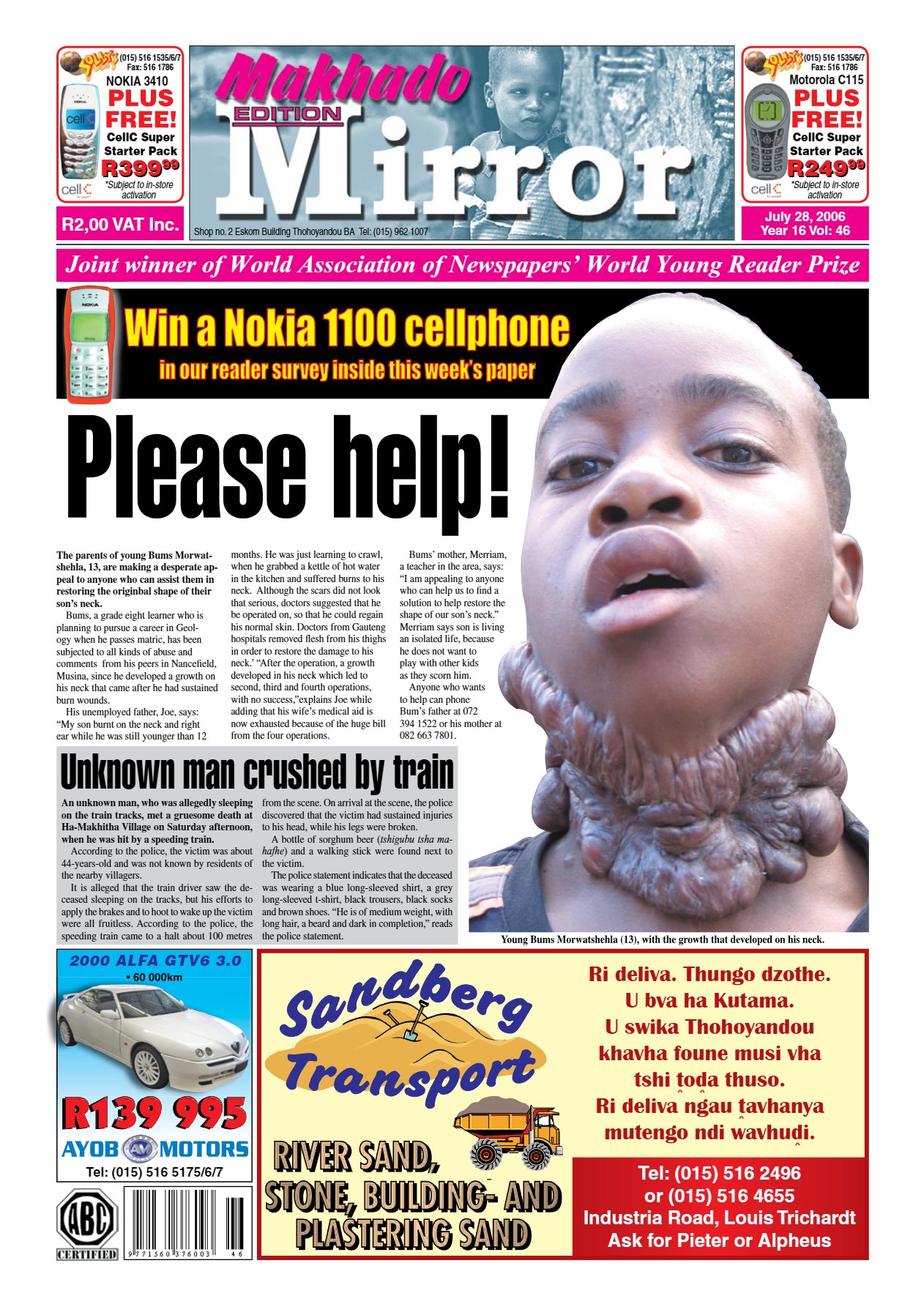 Limpopo Mirror 28 July 2006