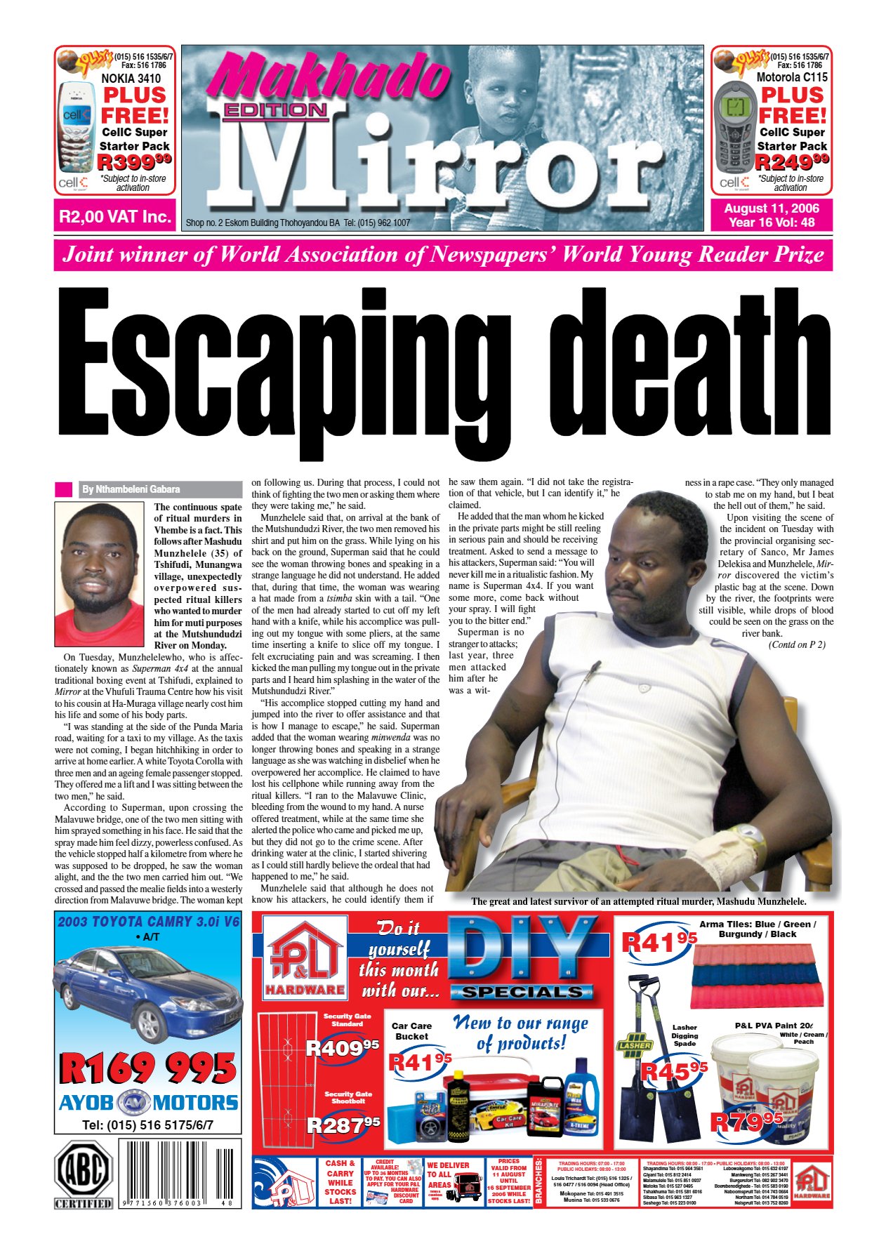 Limpopo Mirror 11 Aug 2006