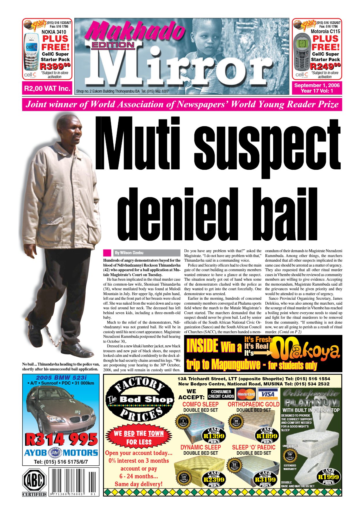 Limpopo Mirror 1 Sept 2006