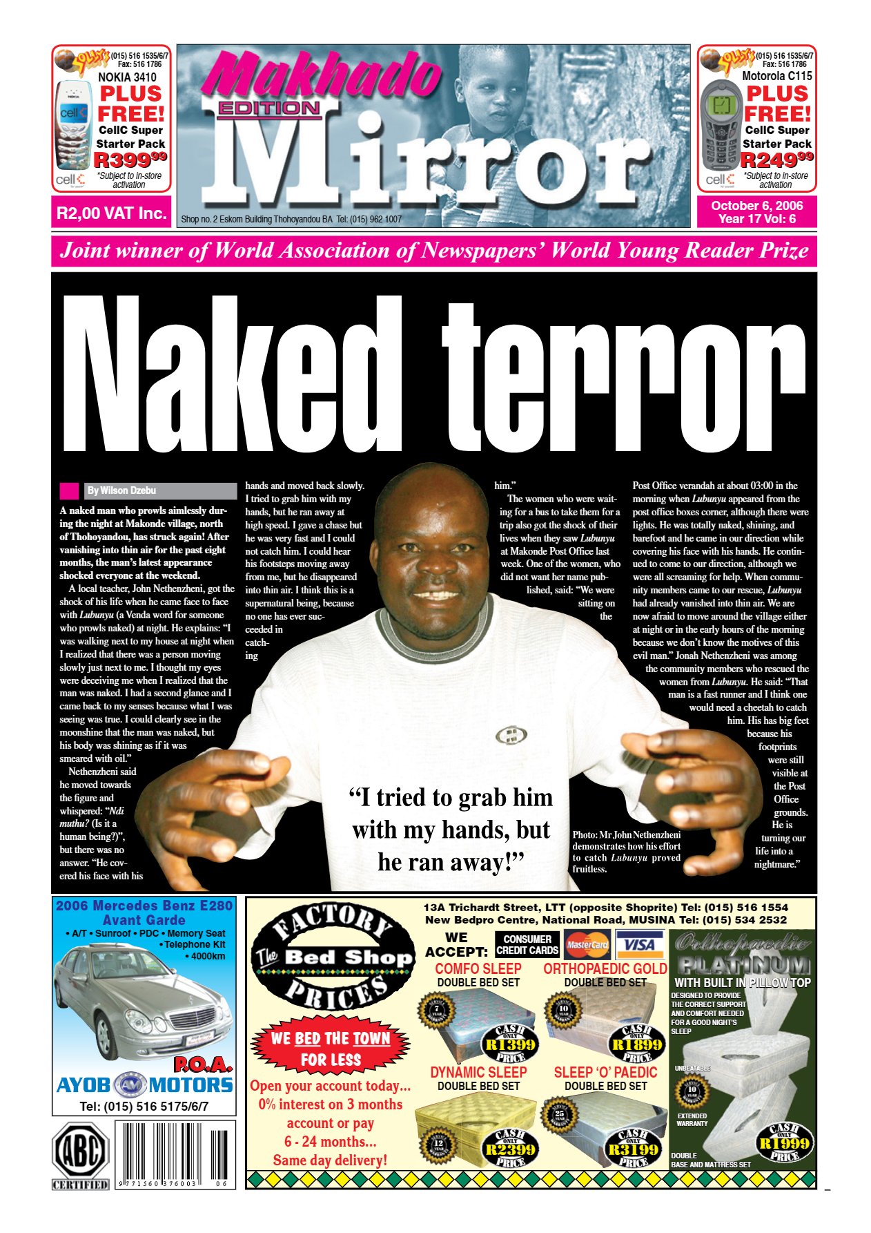 Limpopo Mirror 6 Oct 2006