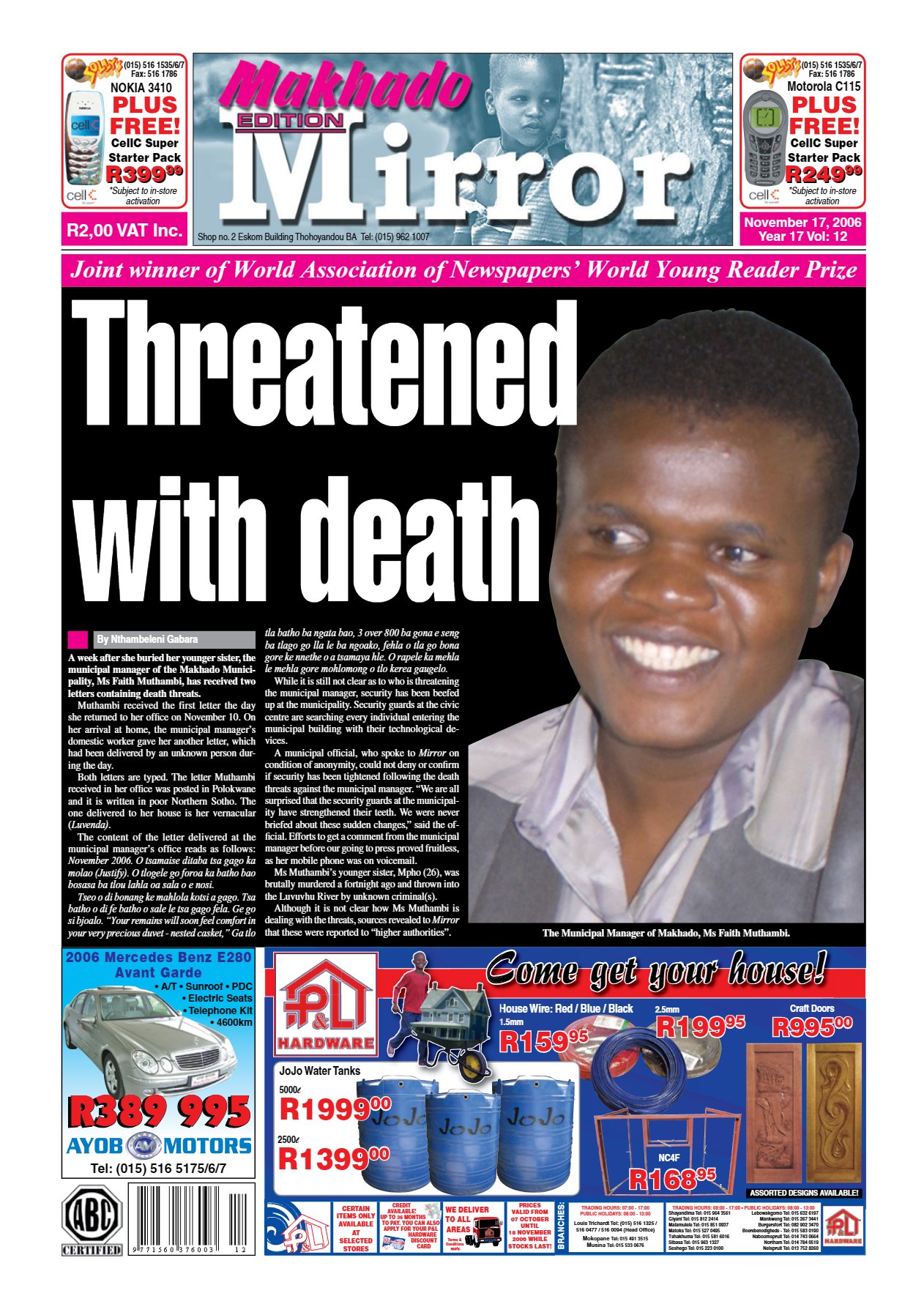 Limpopo Mirror 17 Nov 2006