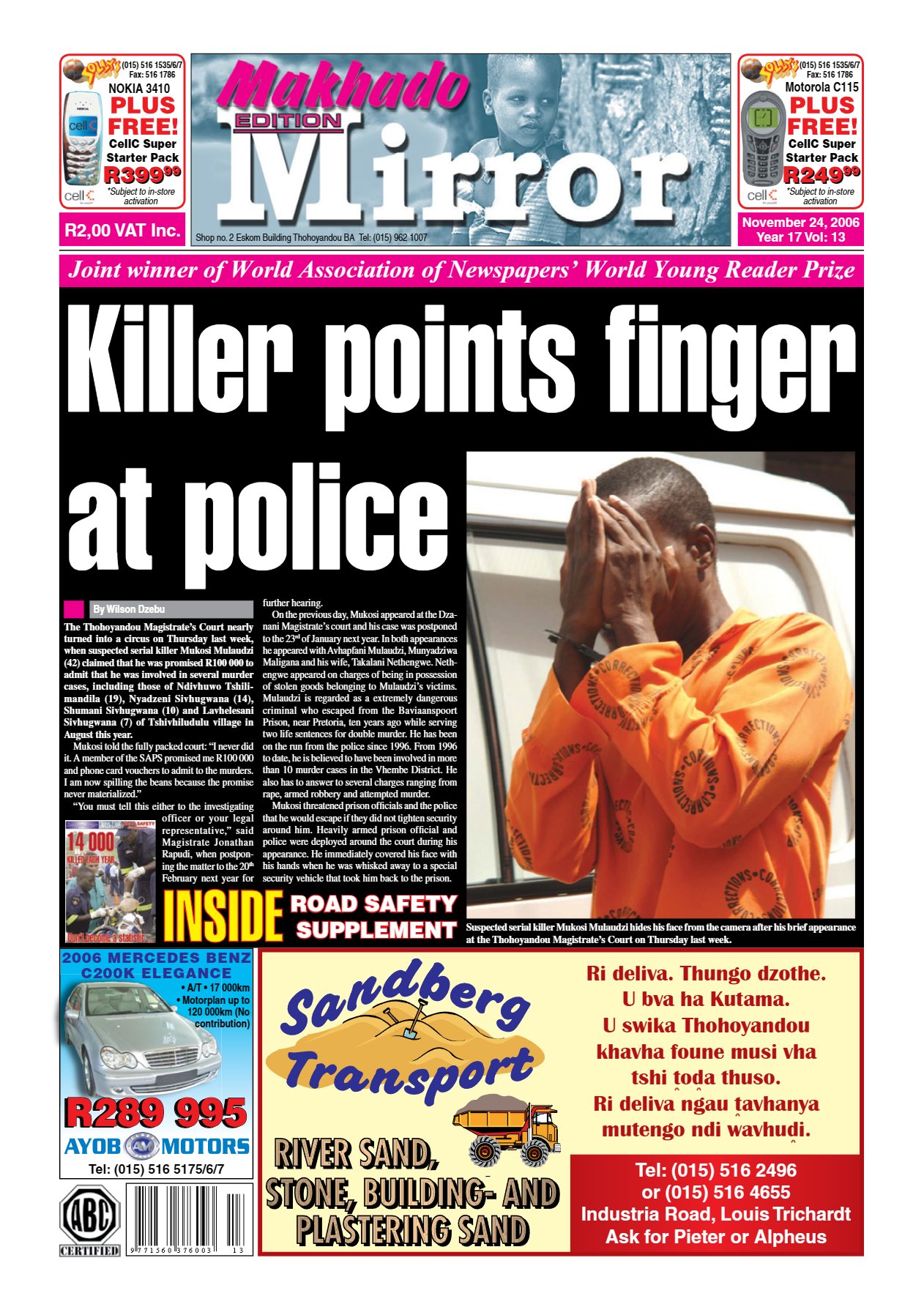 Limpopo Mirror 24 Nov 2006