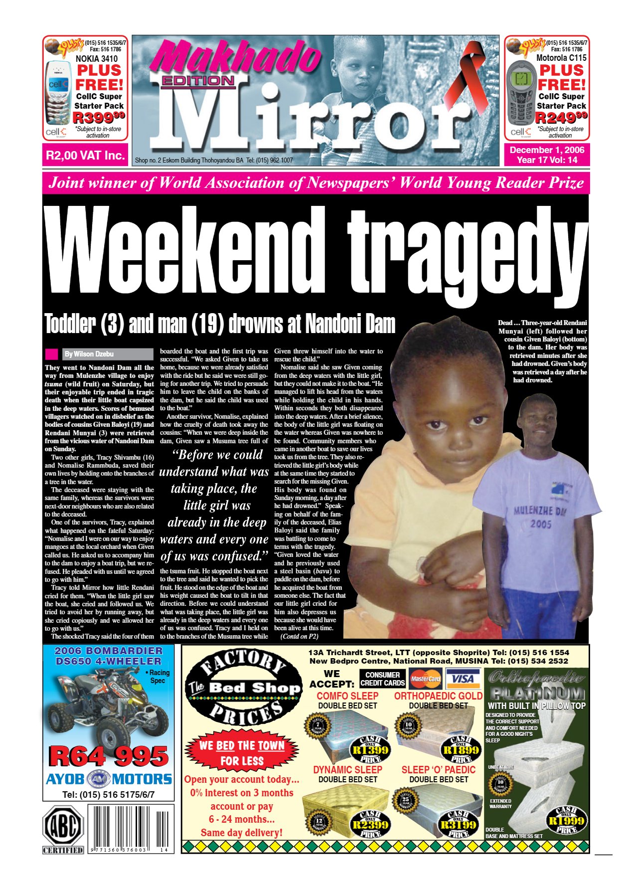 Limpopo Mirror 1 Dec 2006